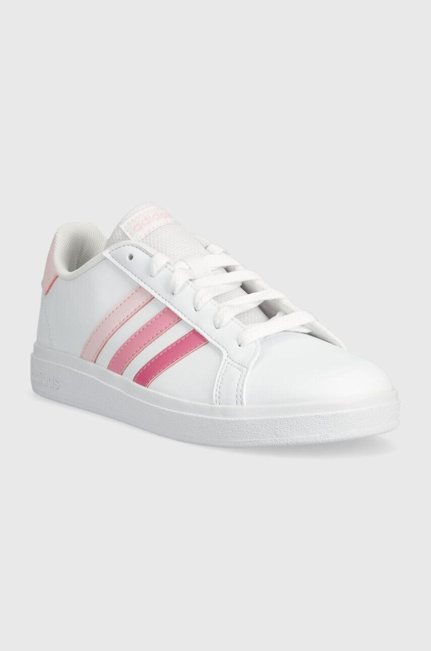 adidas Dětské sneakers boty GRAND COURT 2.0 K bílá barva - Pepit.cz