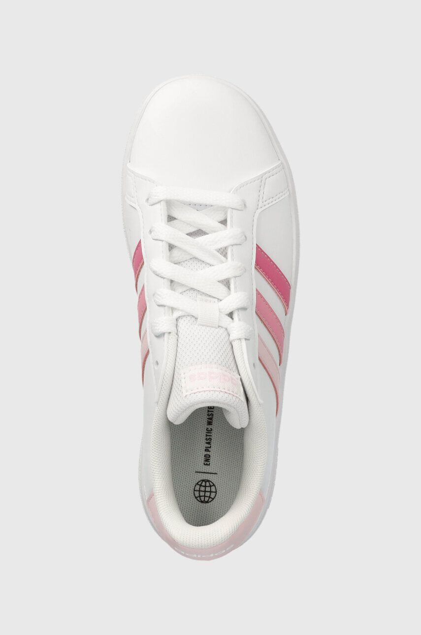 adidas Dětské sneakers boty GRAND COURT 2.0 K bílá barva - Pepit.cz