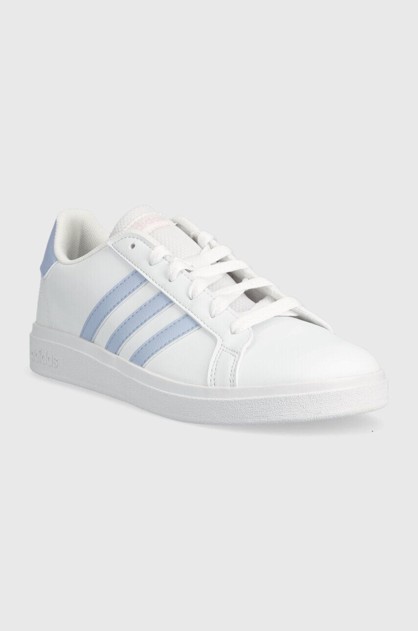 adidas Dětské sneakers boty GRAND COURT 2.0 K bílá barva - Pepit.cz