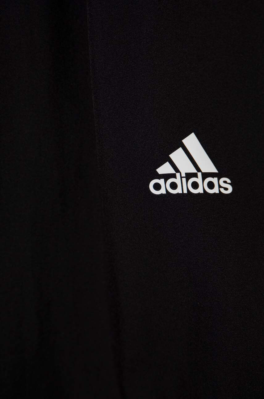 adidas Dětské tepláky černá barva s potiskem - Pepit.cz