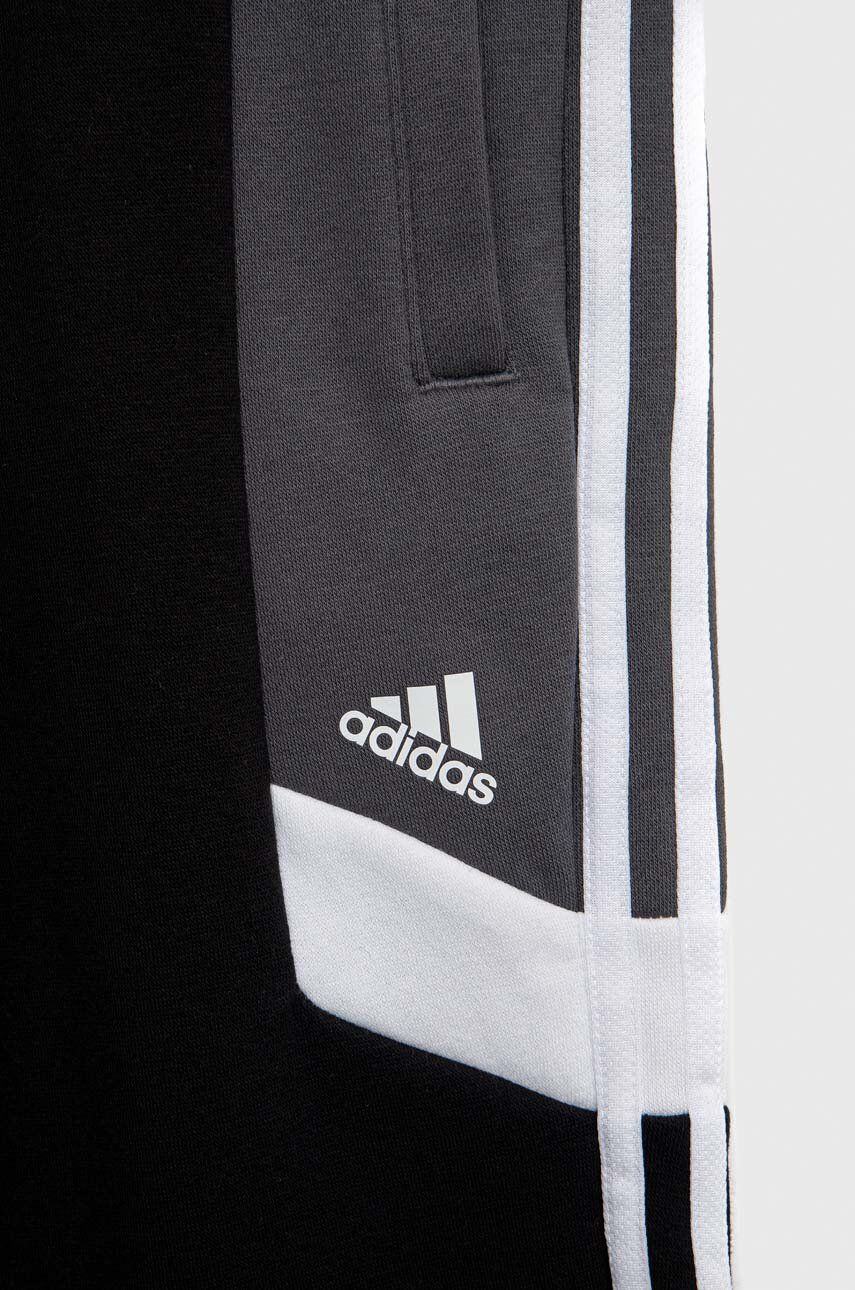 adidas Dětské tepláky U 3S CB PANT černá barva vzorované - Pepit.cz