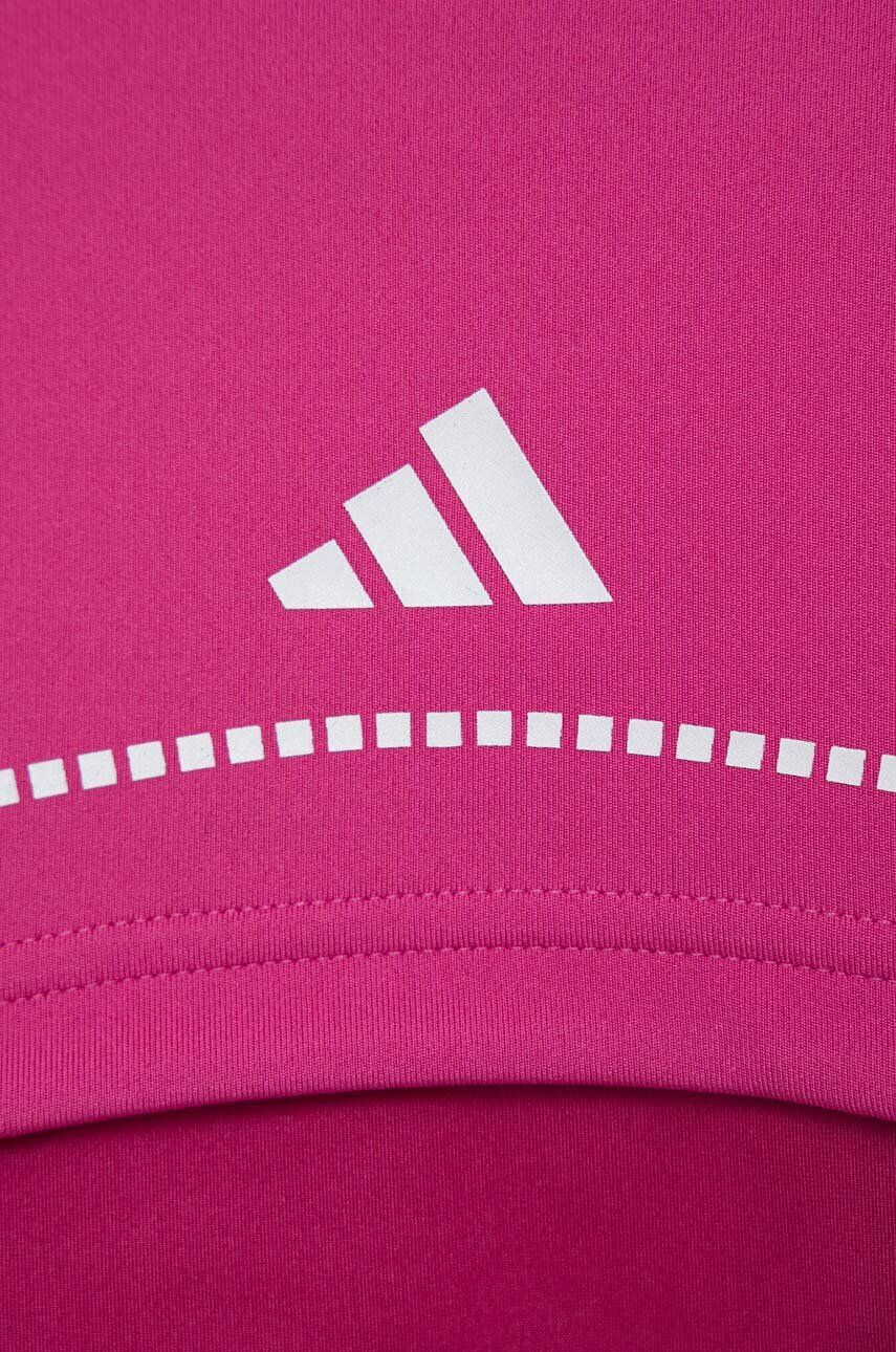 adidas Dětské tričko G HIIT fialová barva - Pepit.cz