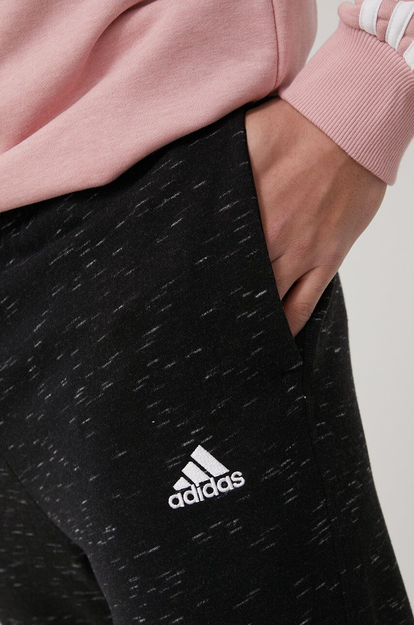 adidas Kalhoty HE1794 pánské černá barva melanžové - Pepit.cz