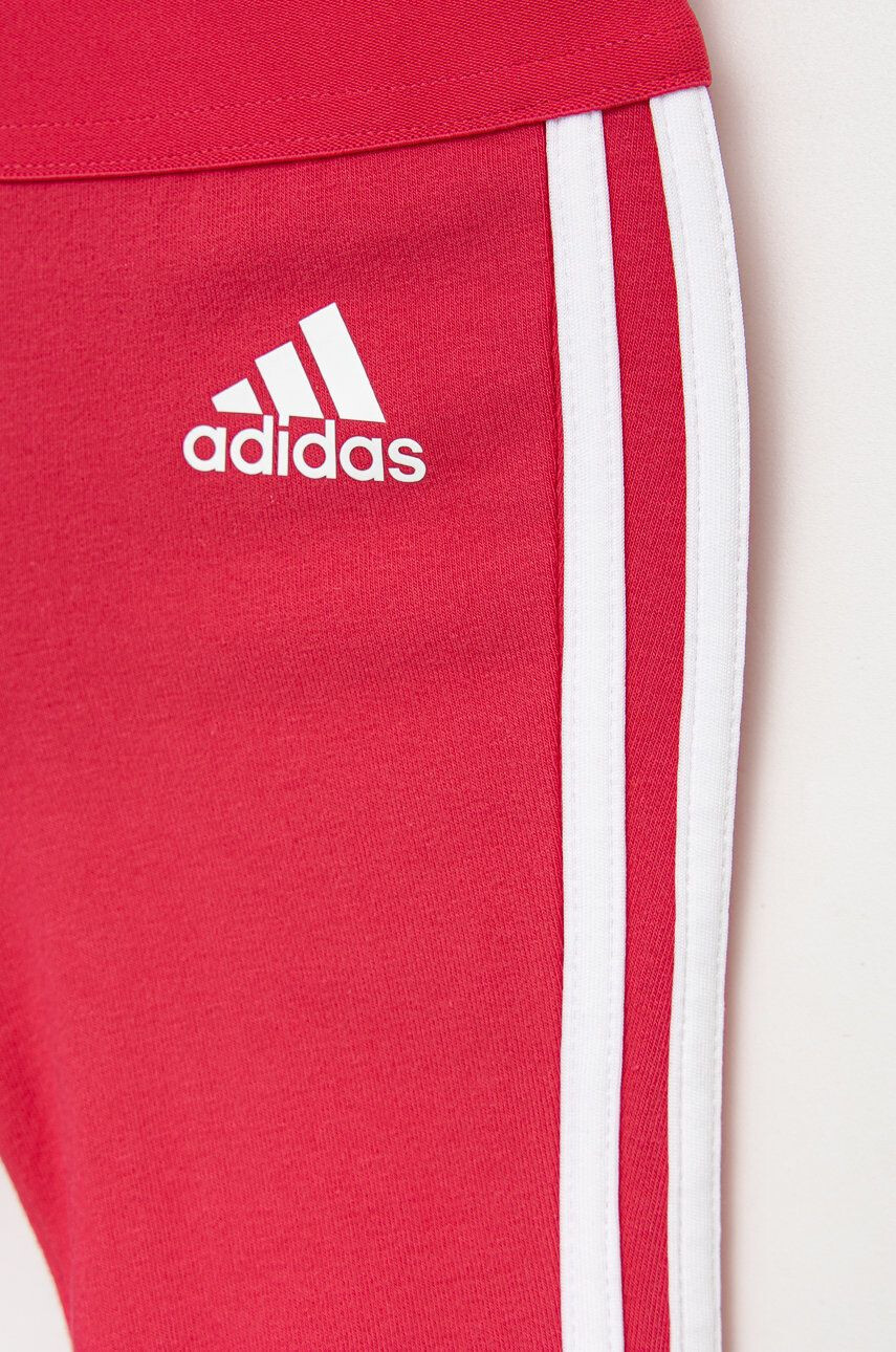 adidas Kojenecké legíny růžová barva s aplikací - Pepit.cz