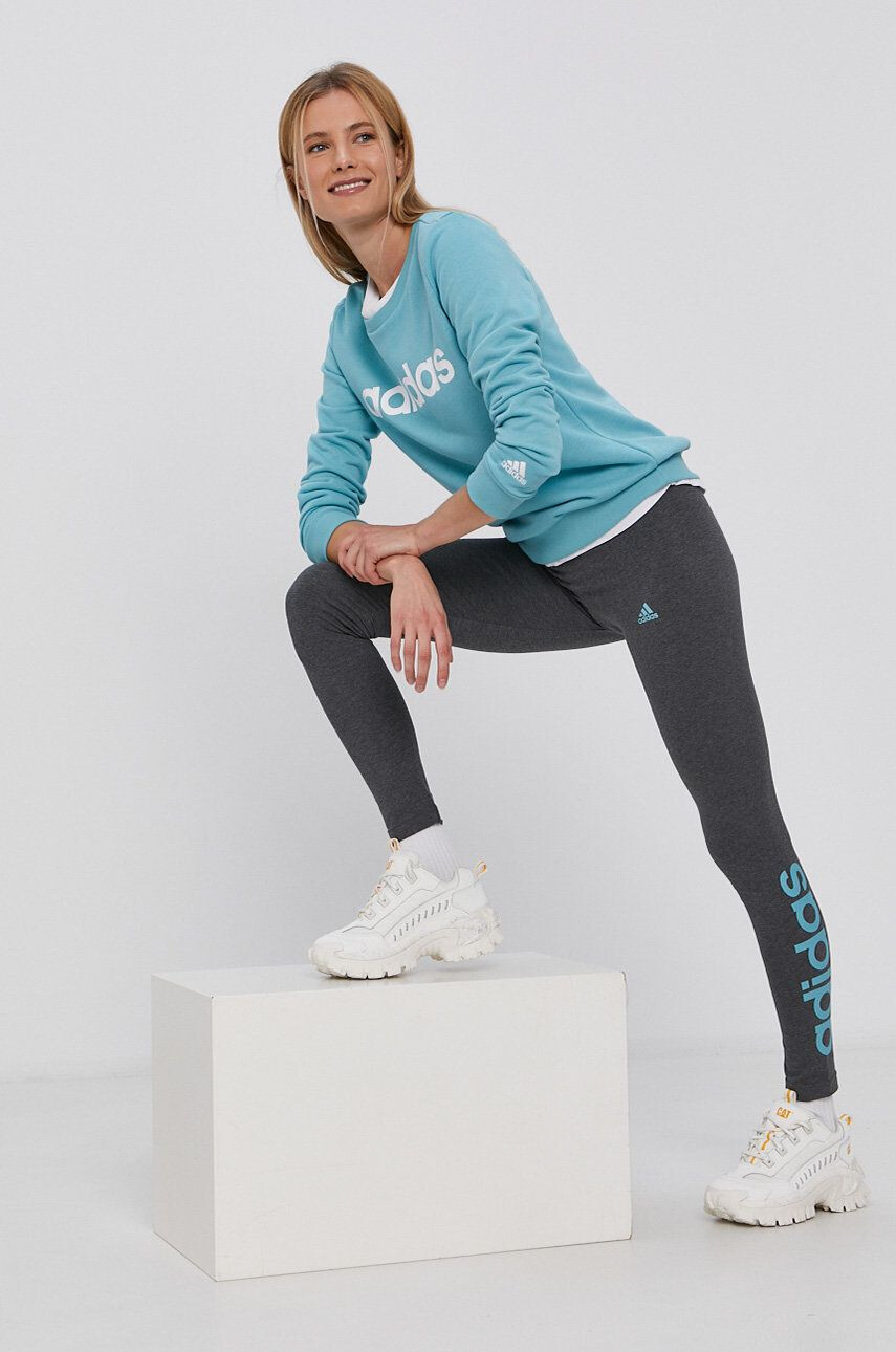 adidas Legíny dámské růžová barva s aplikací - Pepit.cz