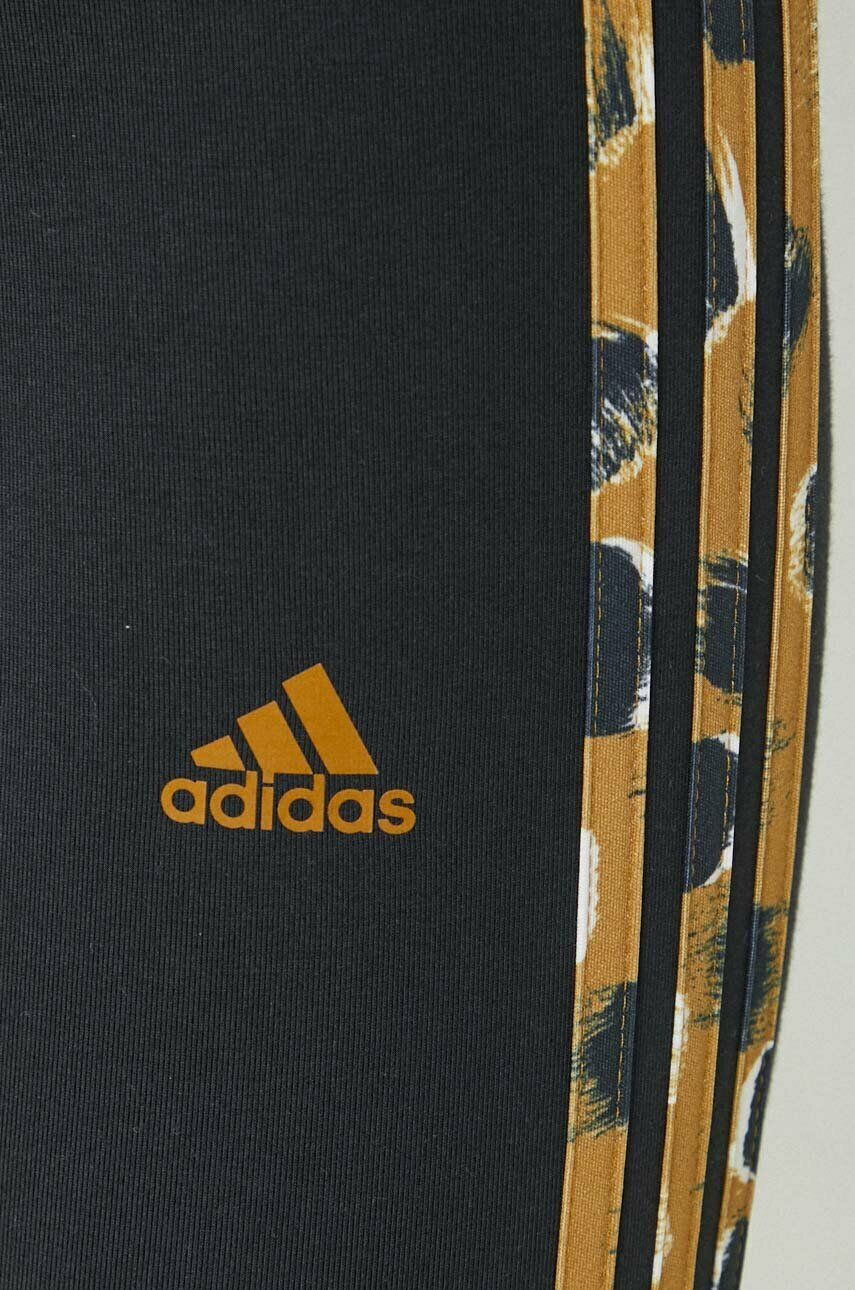 adidas Legíny dámské černá barva s aplikací - Pepit.cz