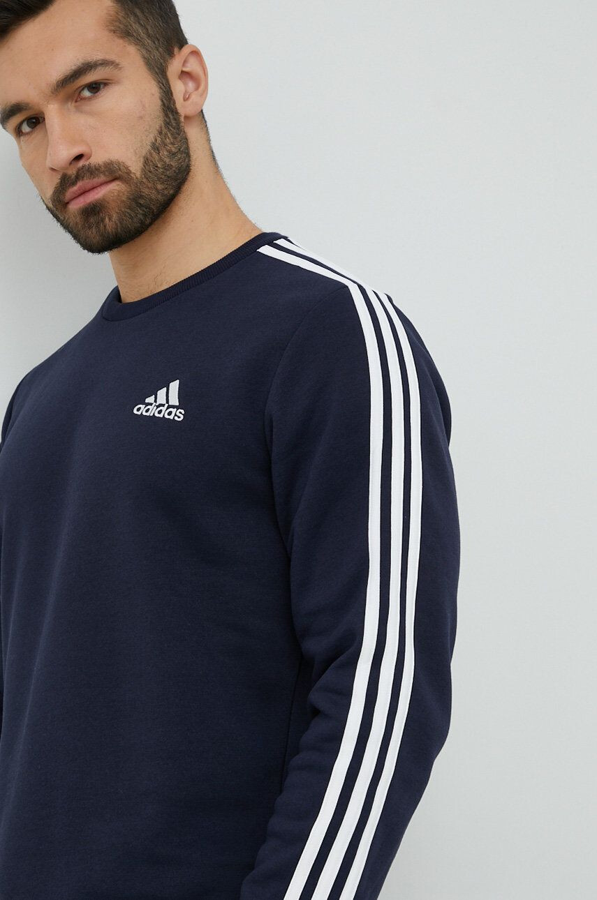 adidas Mikina pánská červená barva s kapucí hladká - Pepit.cz