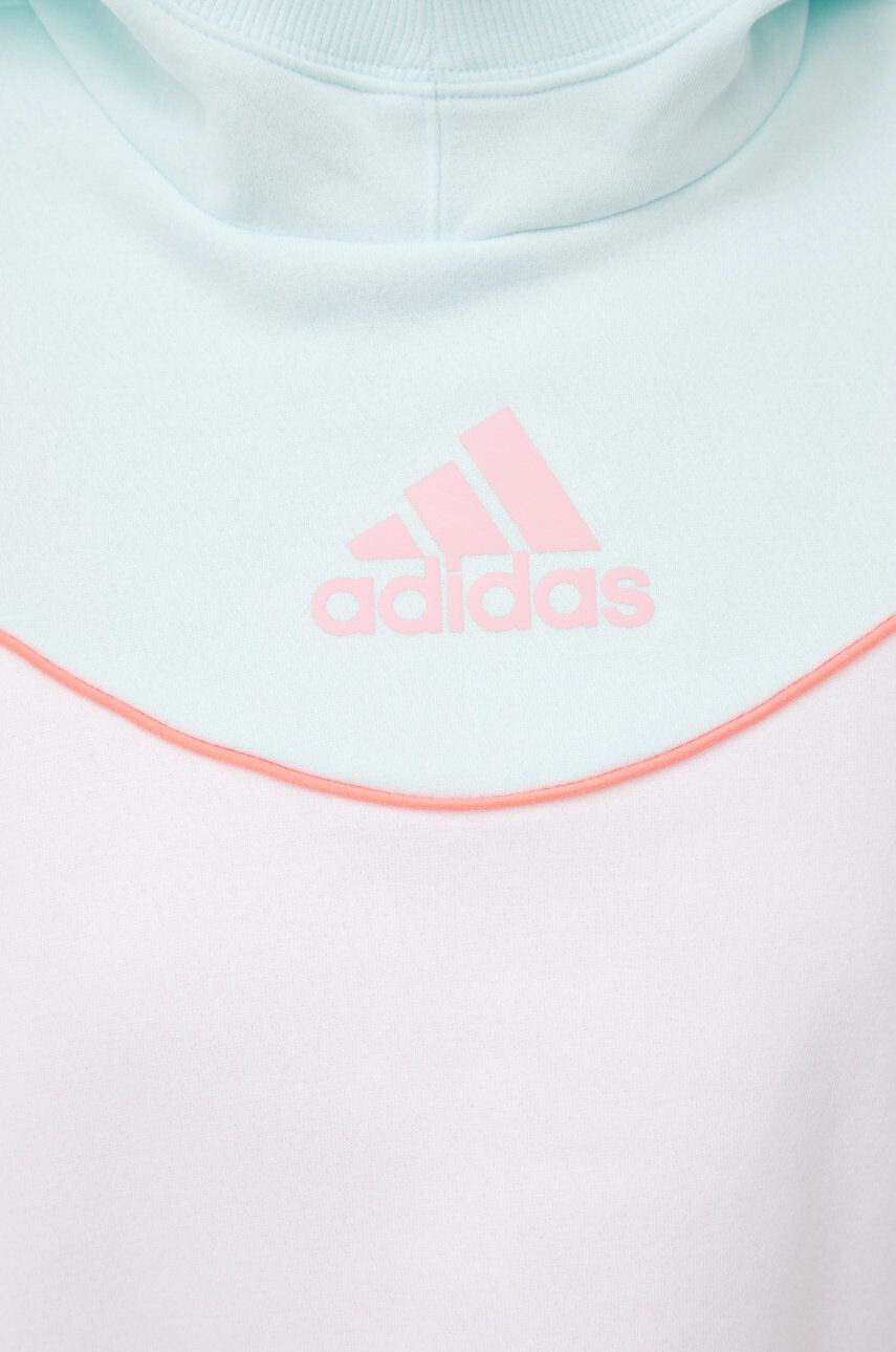 adidas Mikina dámská béžová barva hladká - Pepit.cz