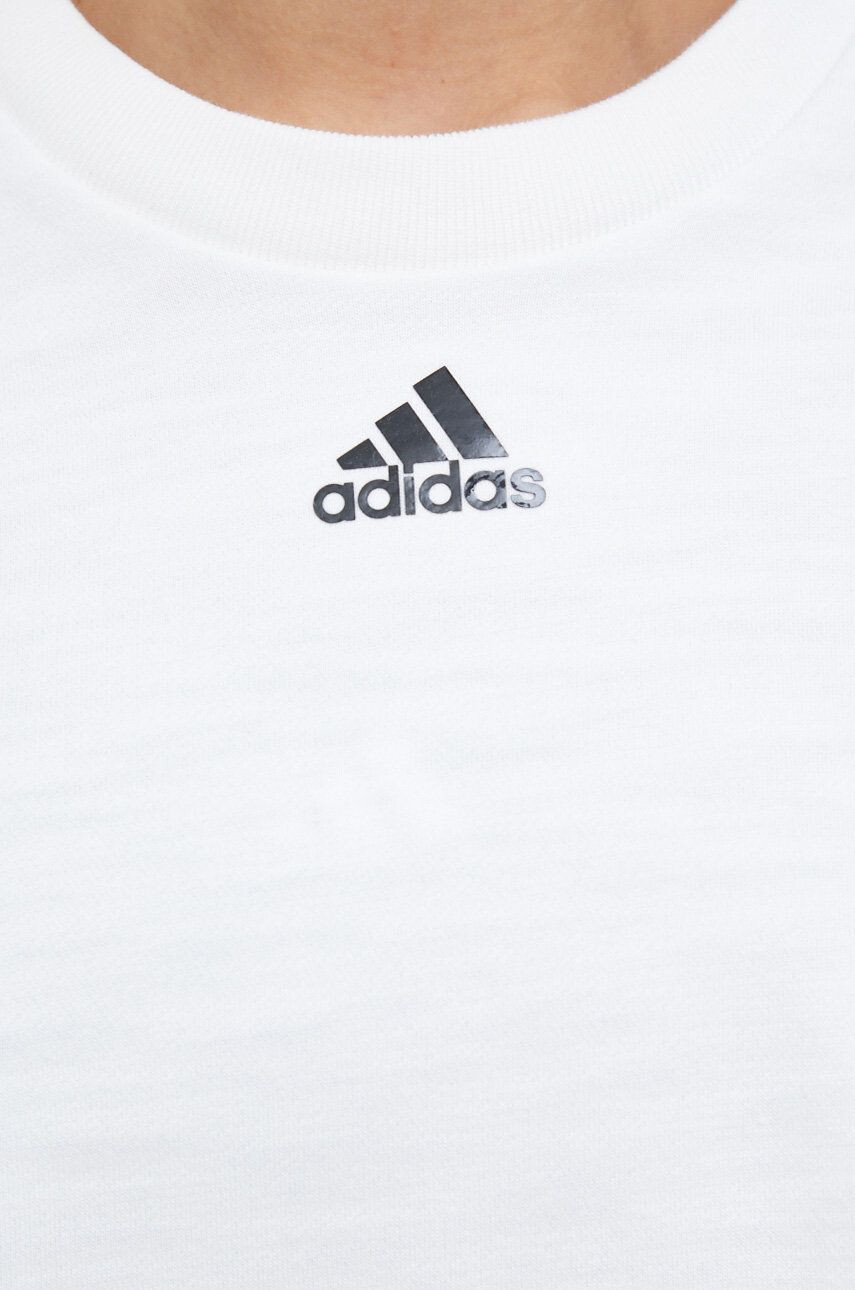 adidas Mikina dámská růžová barva vzorovaná - Pepit.cz