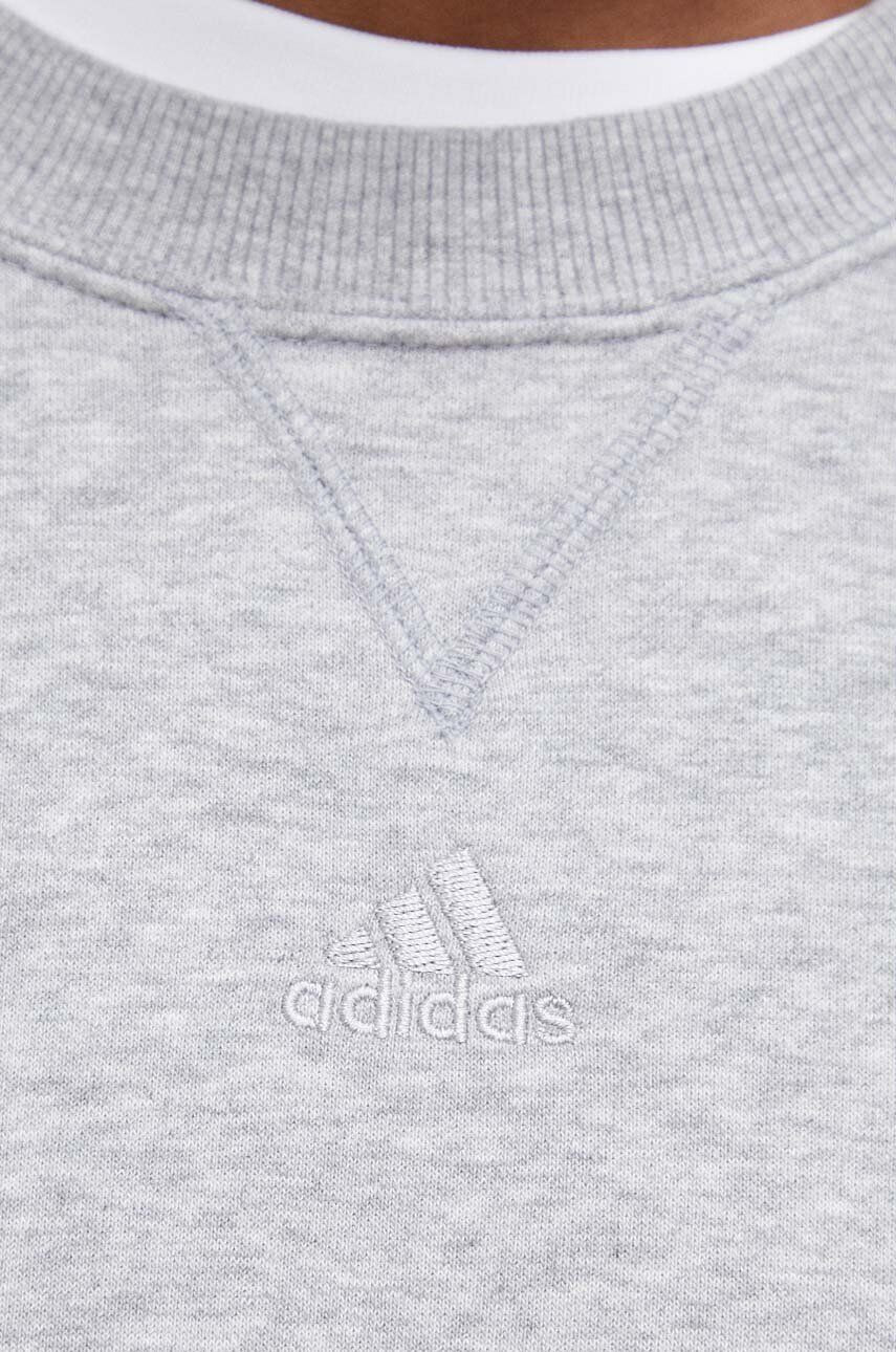 adidas Mikina pánská černá barva hladká - Pepit.cz