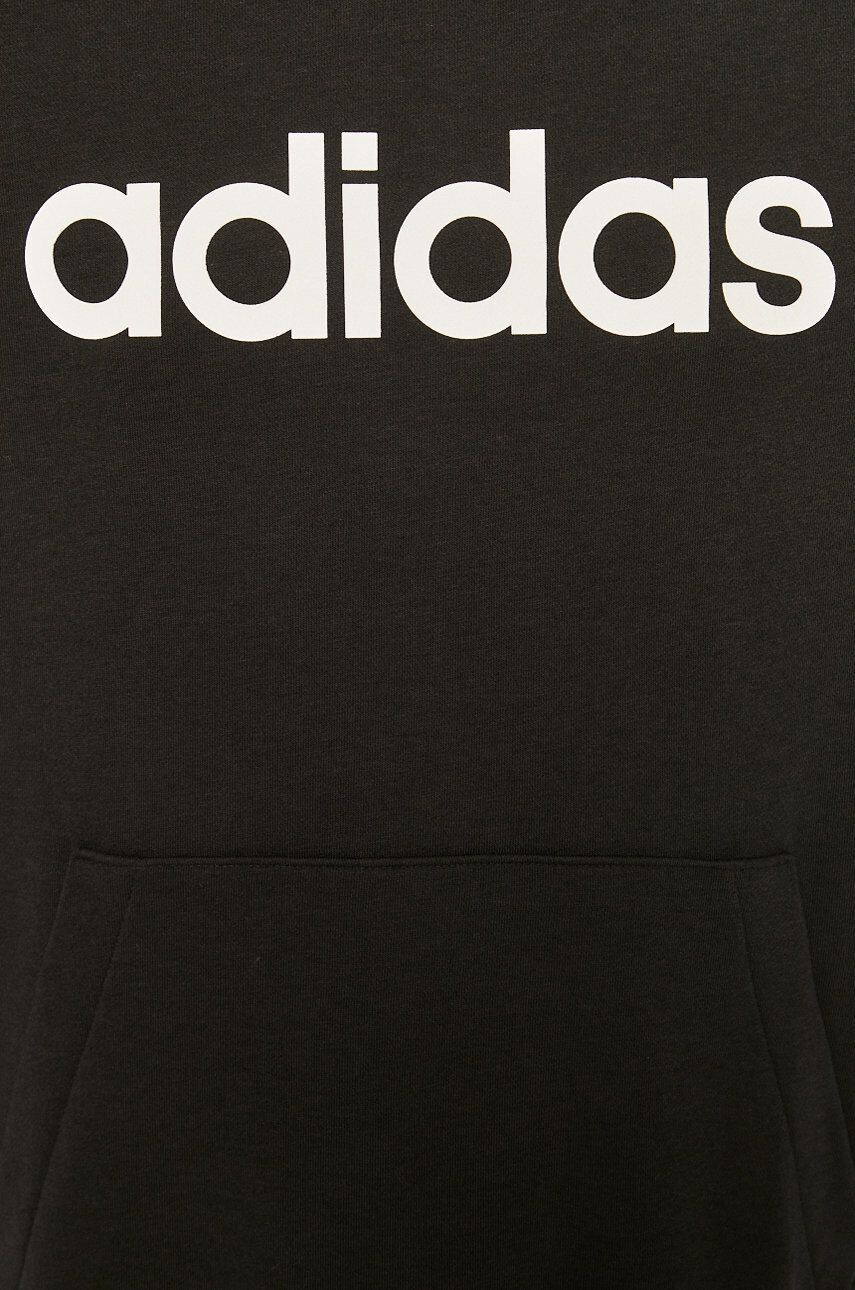 adidas Mikina pánská šedá barva s aplikací - Pepit.cz