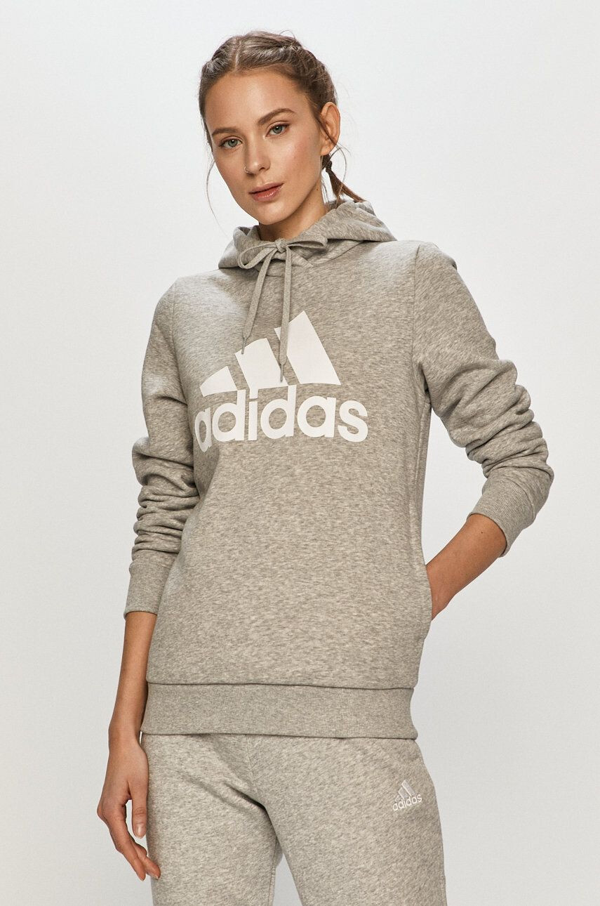 adidas Mikina dámská černá barva hladká - Pepit.cz