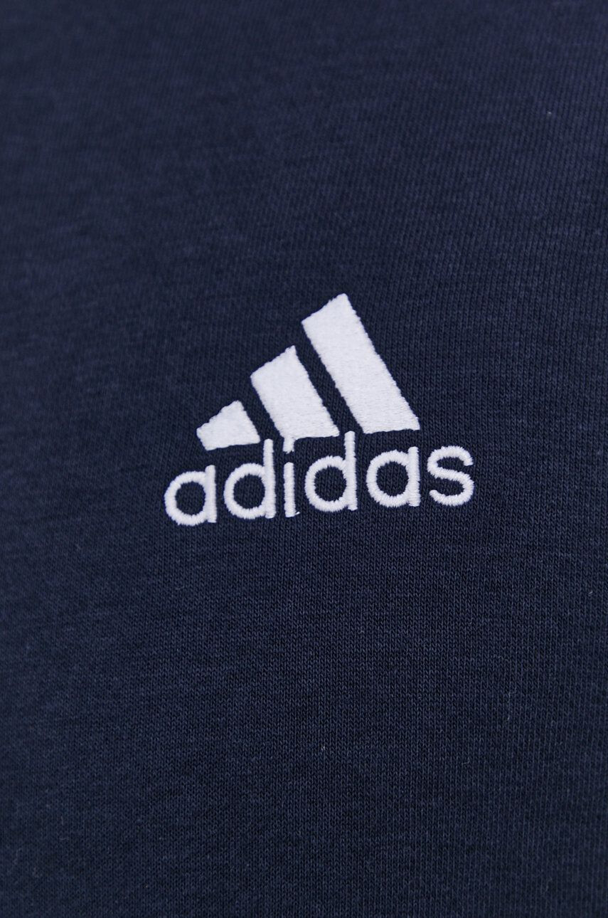 adidas Mikina GK9073 pánská tmavomodrá barva hladká - Pepit.cz