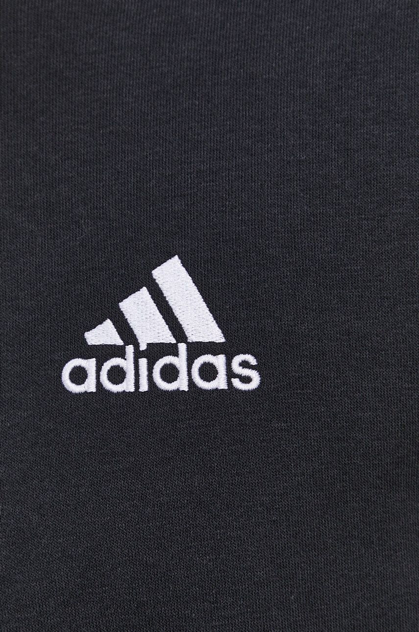 adidas Mikina GV5294 pánská černá barva hladká - Pepit.cz