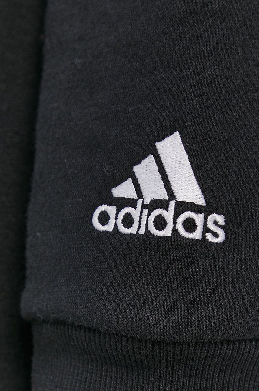 adidas Mikina GS1342 dámská černá barva s potiskem - Pepit.cz