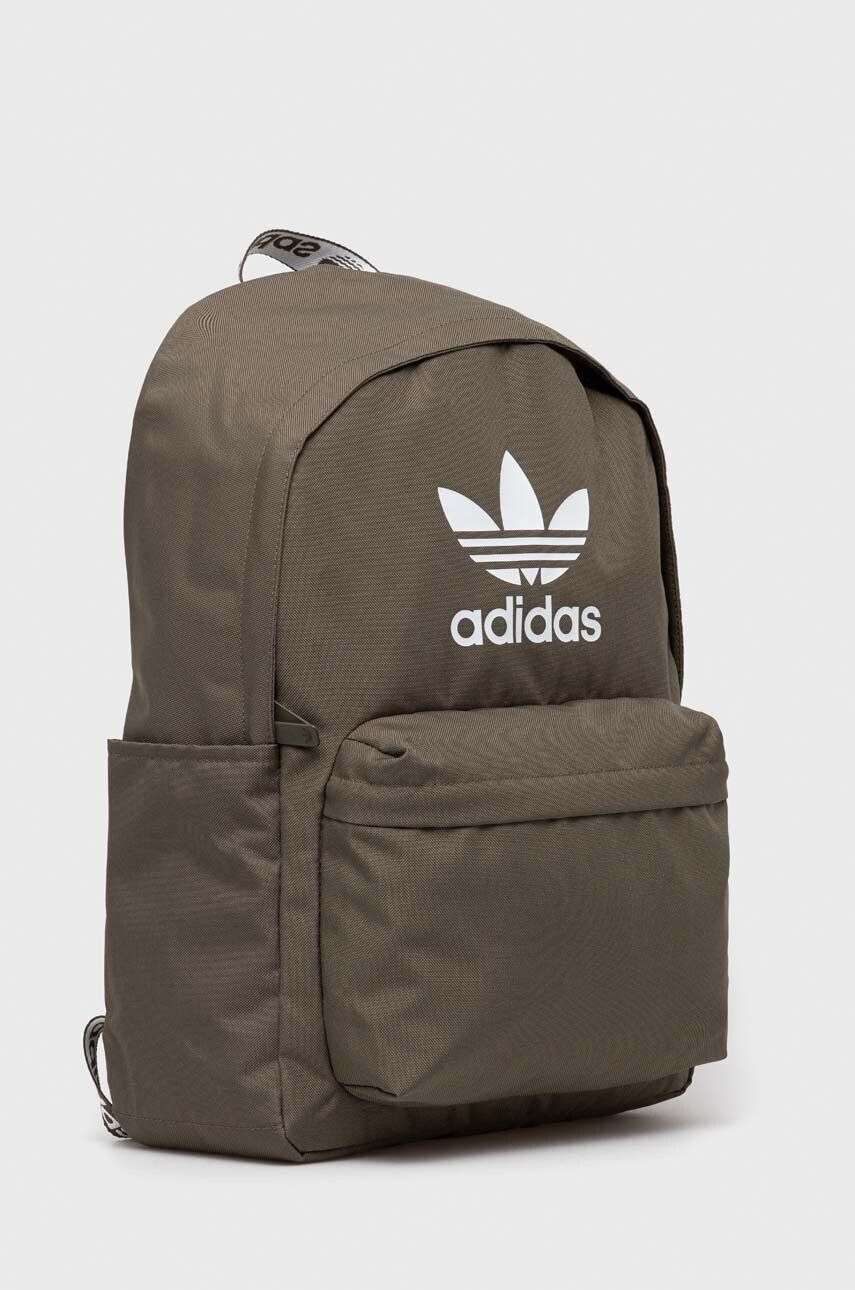 adidas Originals Batoh zelená barva velký s potiskem - Pepit.cz