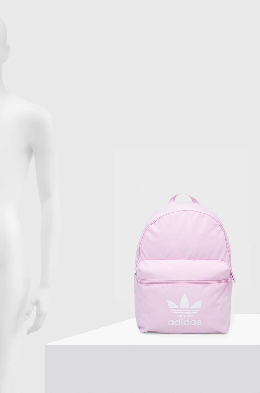 adidas Originals Batoh dámský růžová barva velký s potiskem - Pepit.cz