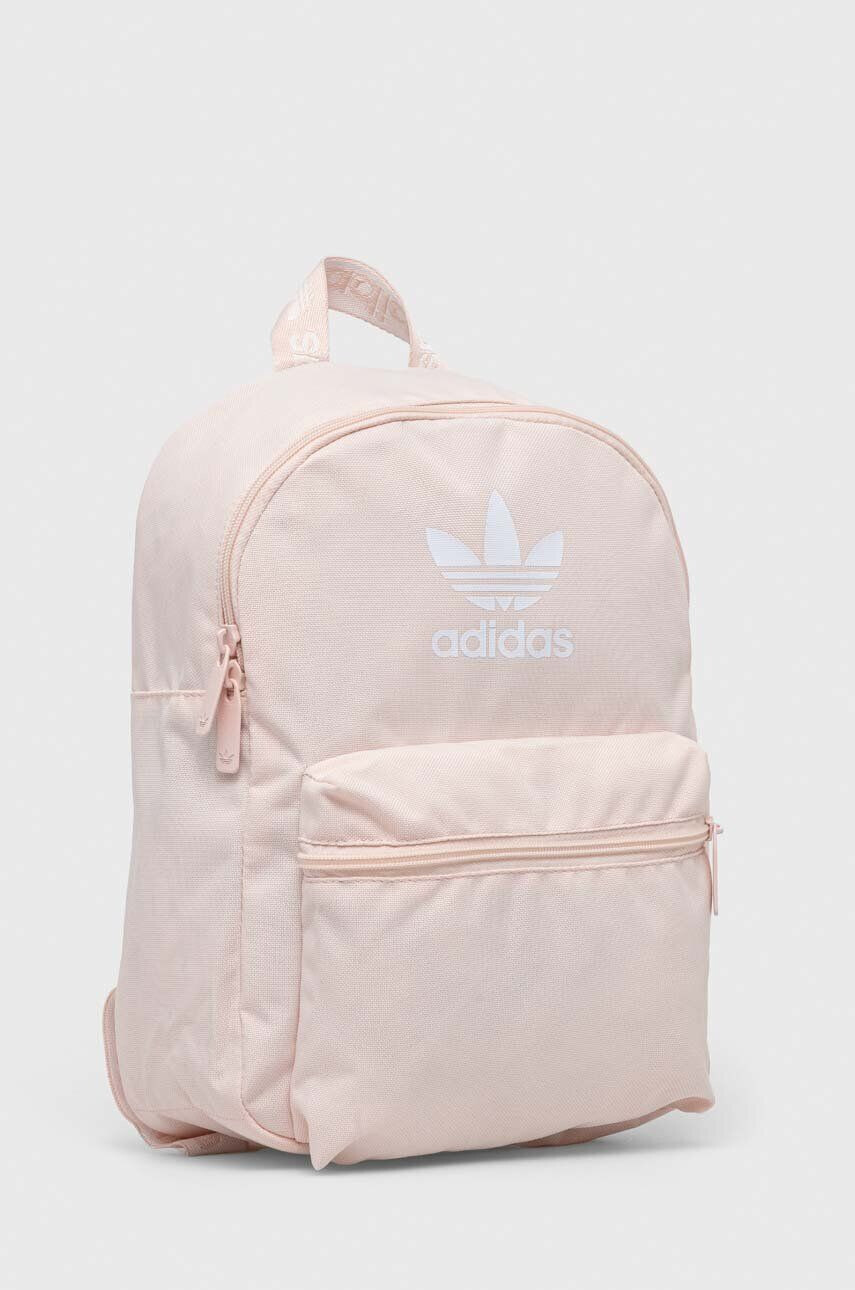 adidas Originals Batoh Small Adicol BP růžová barva malý s potiskem IC8537-pink - Pepit.cz