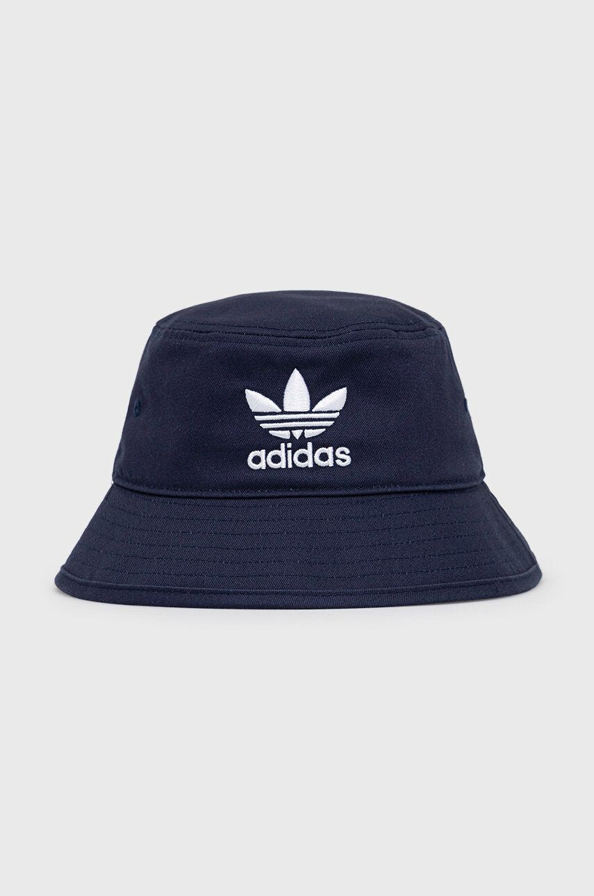 adidas Originals Bavlněná čepice tmavomodrá barva - Pepit.cz