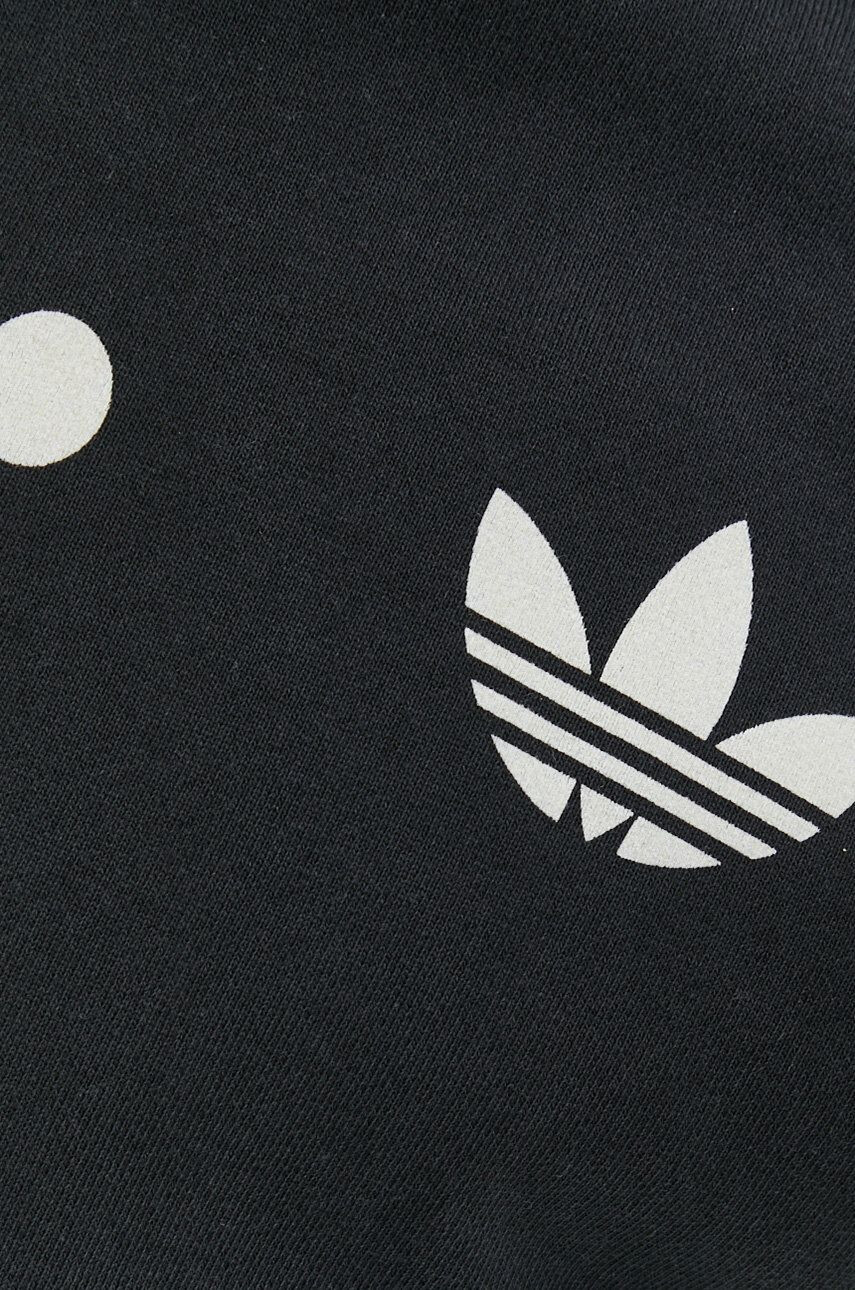 adidas Originals Bavlněná mikina dámská růžová barva s kapucí s potiskem - Pepit.cz