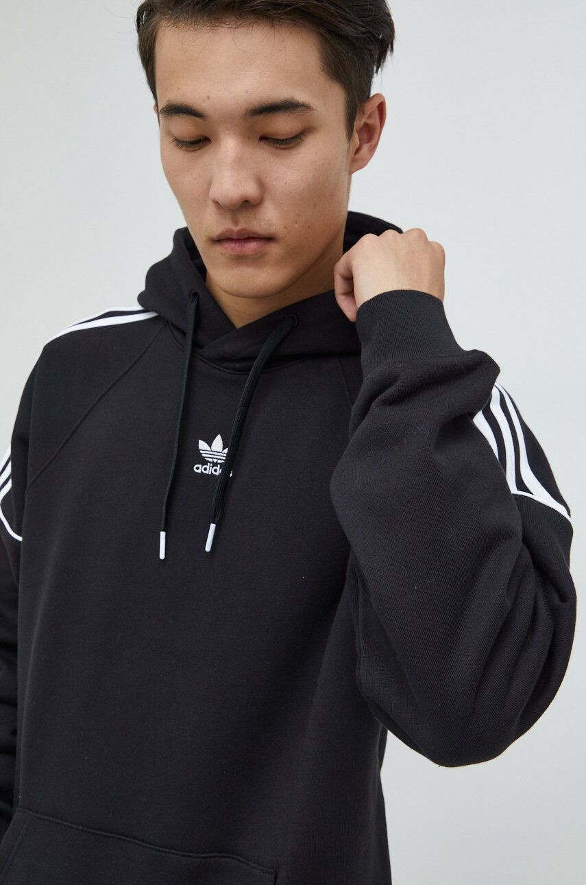 adidas Originals Bavlněná mikina dámská vzorovaná - Pepit.cz