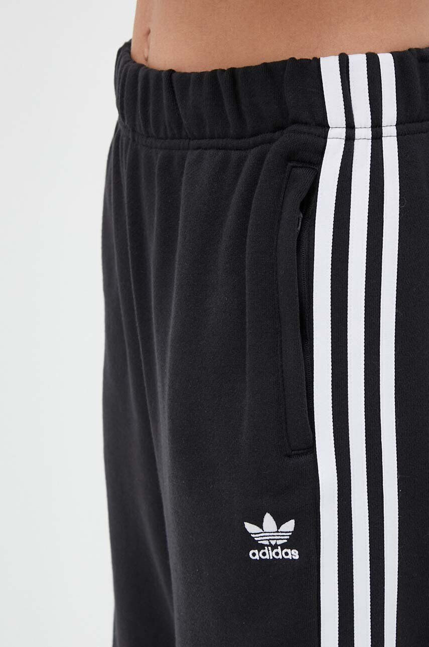 adidas Originals Bavlněné tepláky Open Hem Pant černá barva IC5505 - Pepit.cz