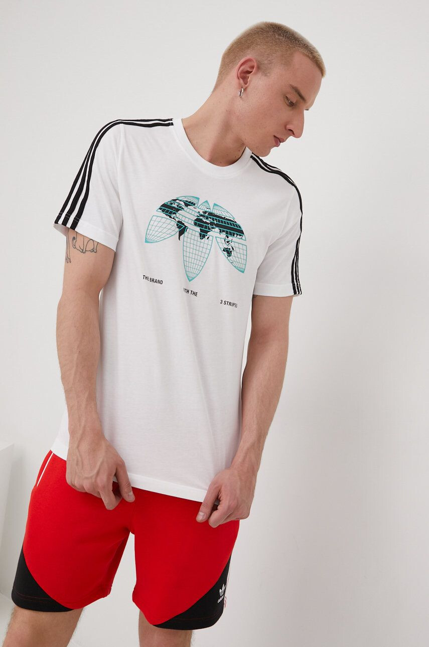 adidas Originals Bavlněné tričko - Pepit.cz