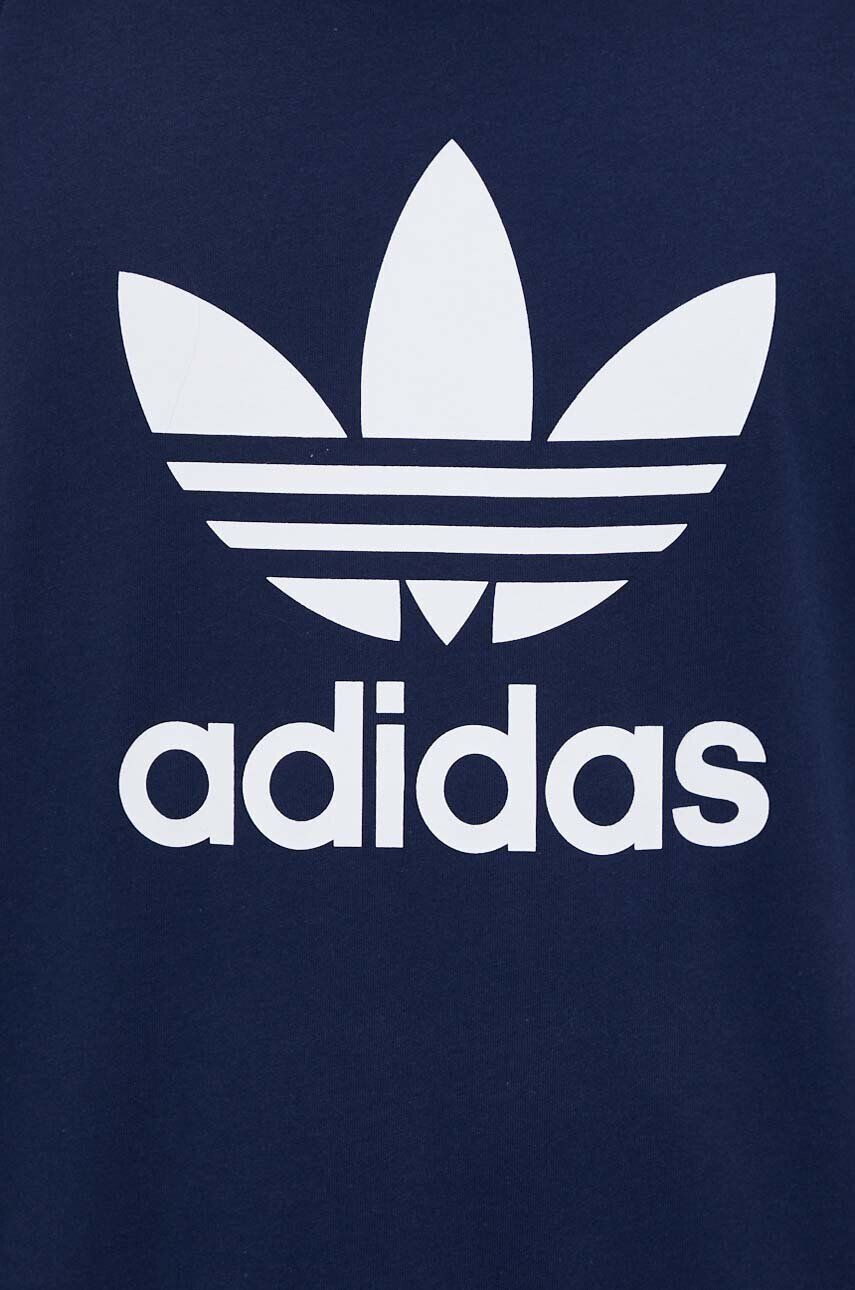 adidas Originals Bavlněné tričko tmavomodrá barva - Pepit.cz