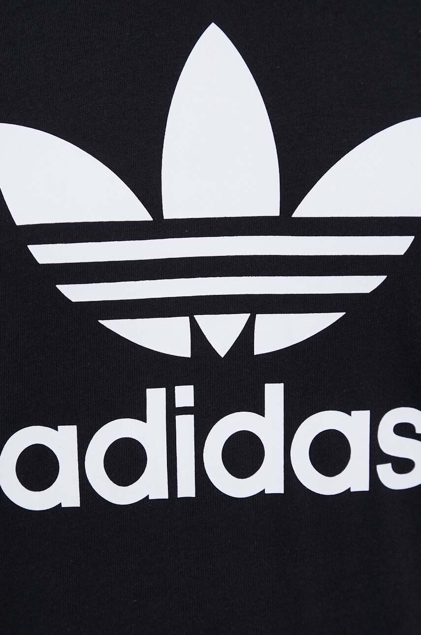 adidas Originals Bavlněné tričko béžová barva s aplikací - Pepit.cz