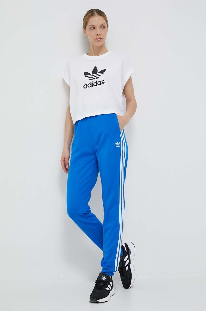 adidas Originals Bavlněné tričko bílá barva IC5467-WHITE - Pepit.cz