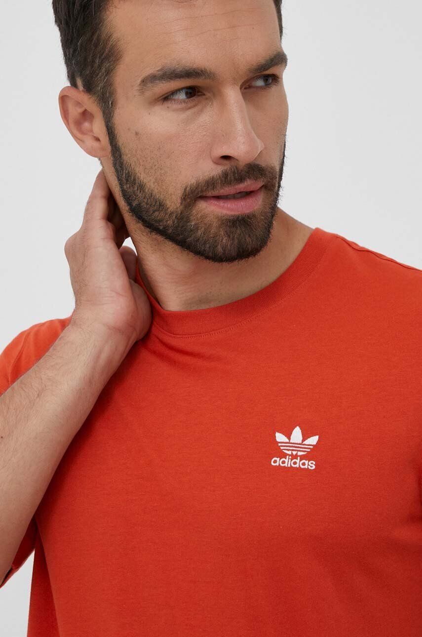 adidas Originals Bavlněné tričko oranžová barva - Pepit.cz