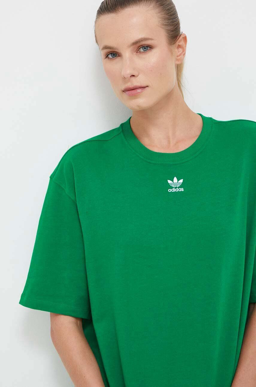 adidas Originals Bavlněné tričko černá barva - Pepit.cz