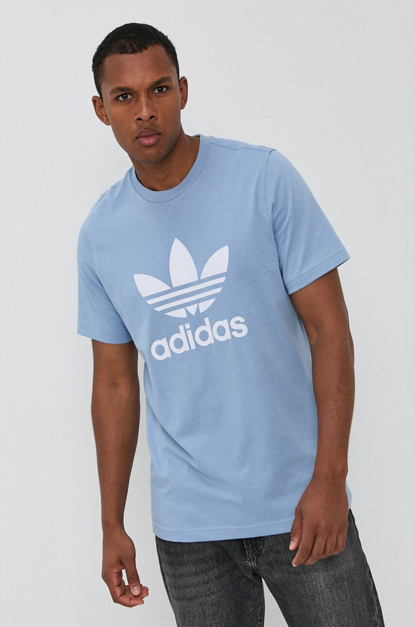 adidas Originals Bavlněné tričko s potiskem - Pepit.cz