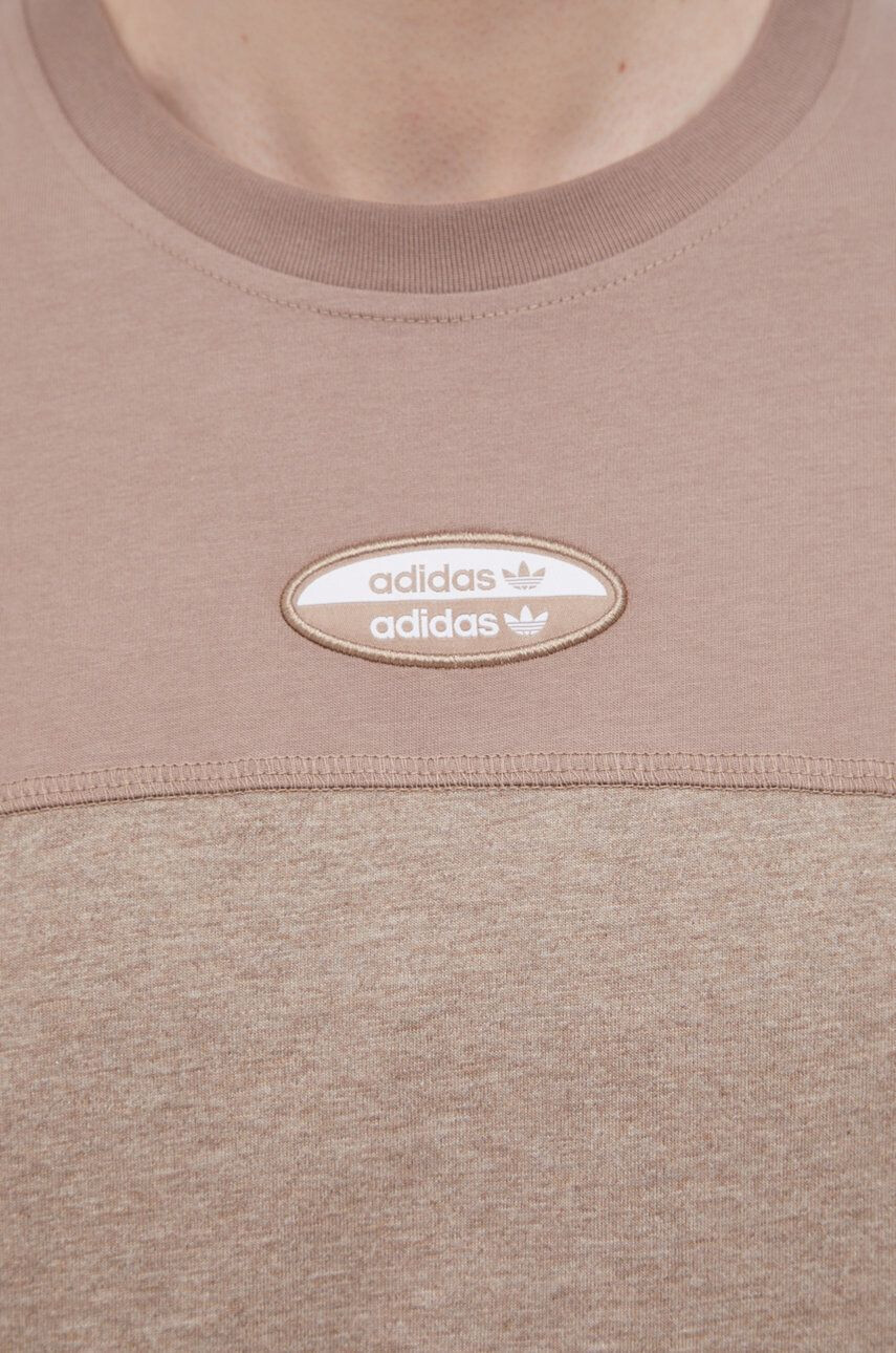 adidas Originals Bavlněné tričko HC9472 žlutá barva - Pepit.cz