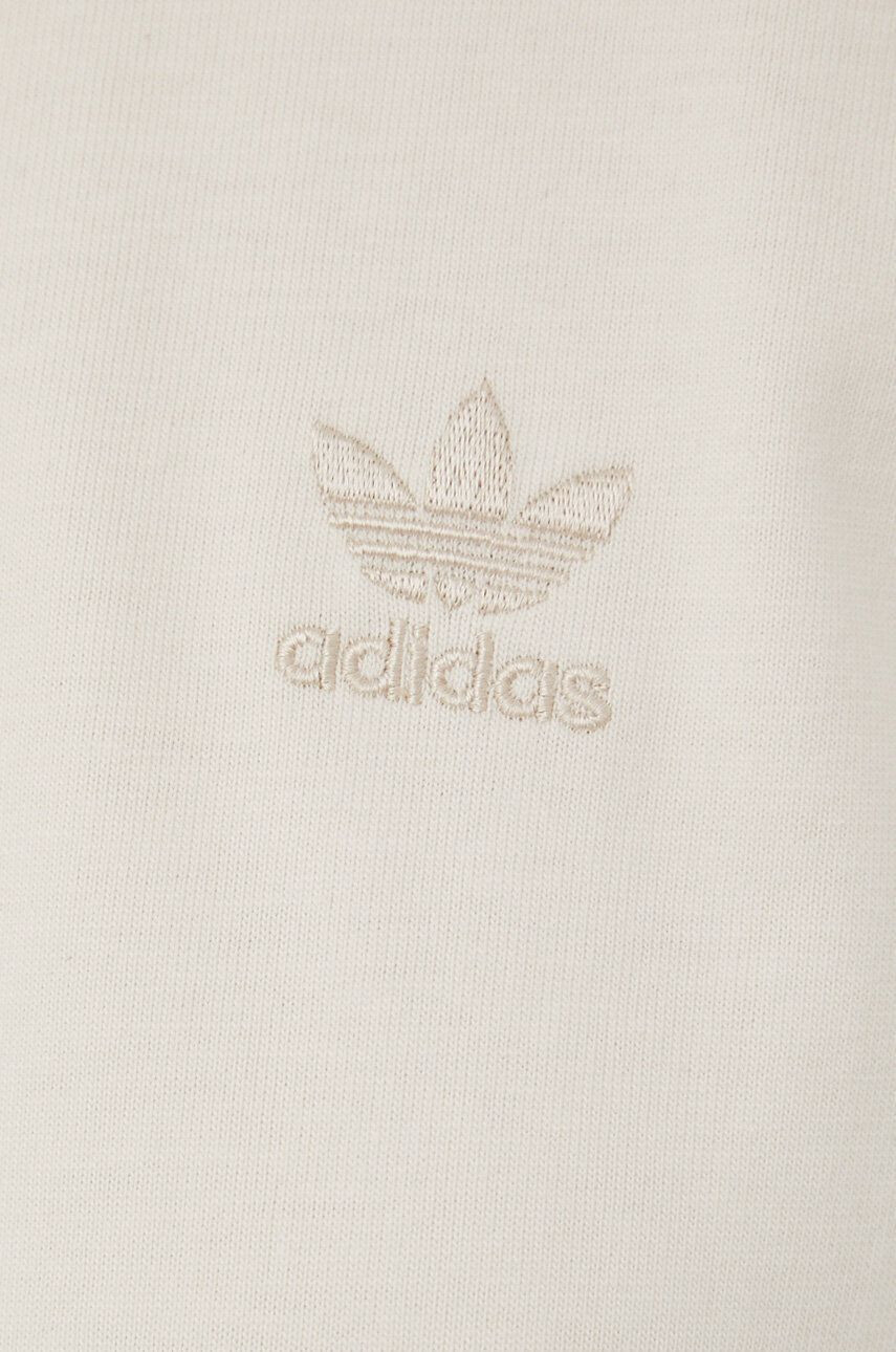 adidas Originals Bavlněné tričko Adicolor HC2013 béžová barva - Pepit.cz