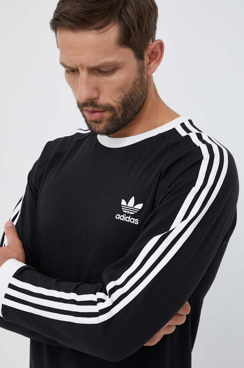 adidas Originals Bavlněné tričko s dlouhým rukávem 3-Stripes Long Sleeve Tee - Pepit.cz