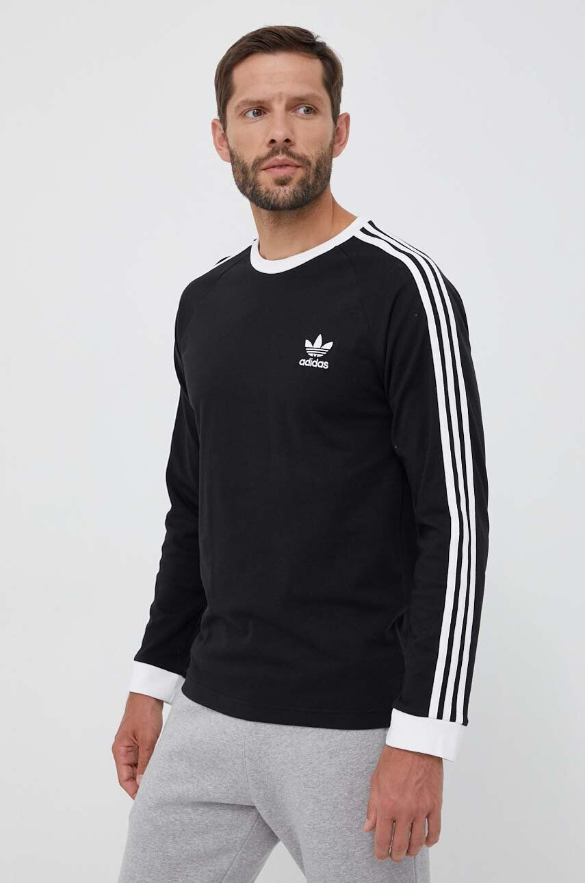 adidas Originals Bavlněné tričko s dlouhým rukávem 3-Stripes Long Sleeve Tee - Pepit.cz