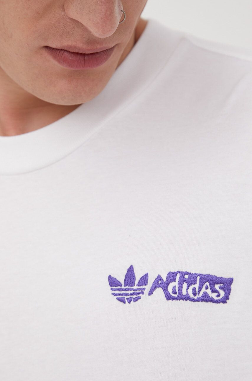 adidas Originals Bavlněné tričko s dlouhým rukávem HT1661 - Pepit.cz