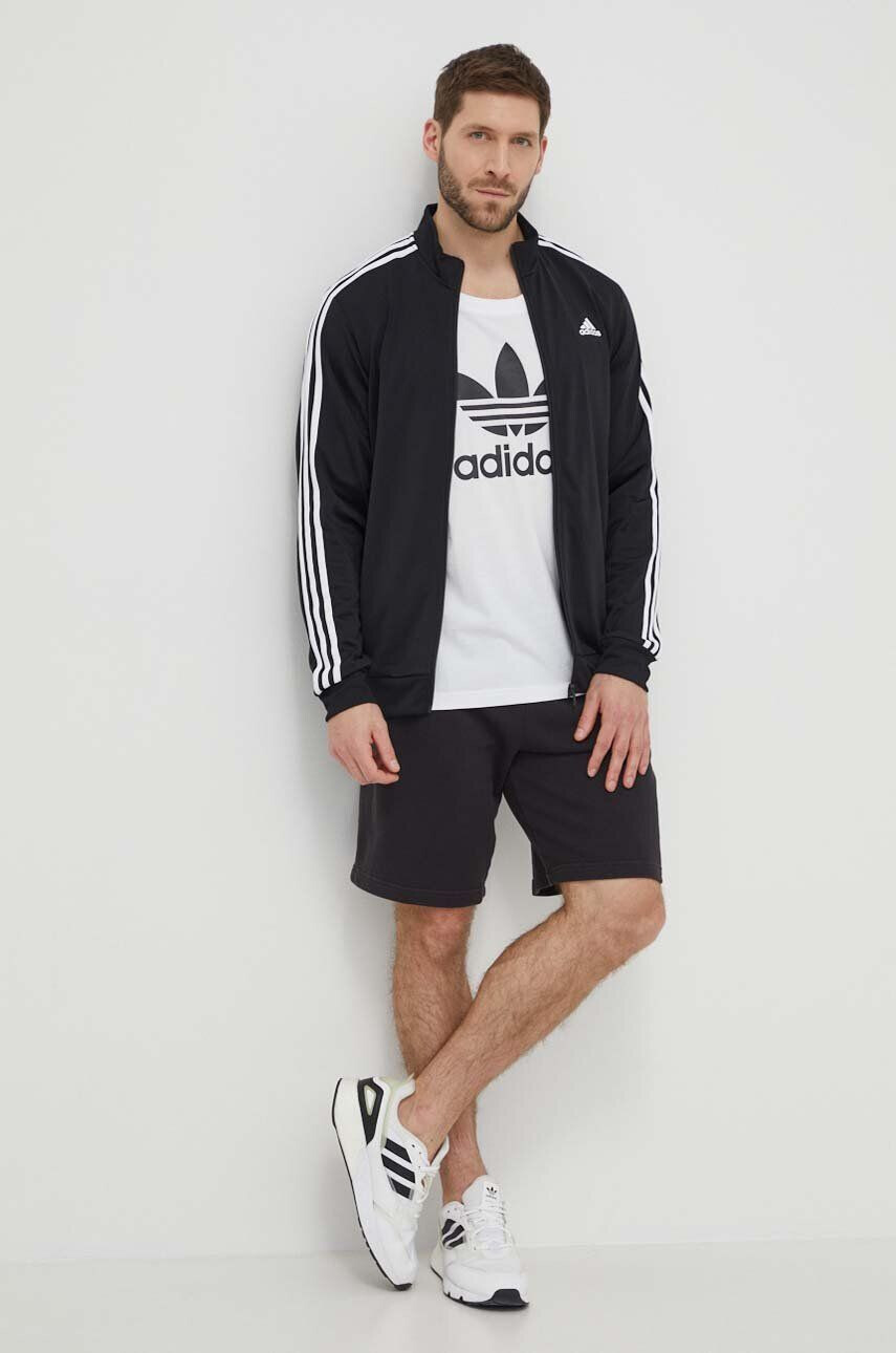 adidas Originals Bavlněný top bílá barva - Pepit.cz