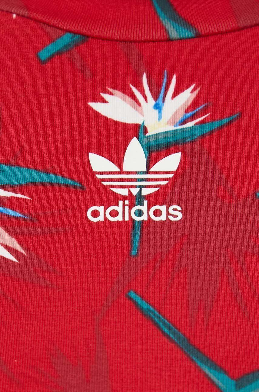 adidas Originals Body Thebe Magugu dámské červená barva - Pepit.cz