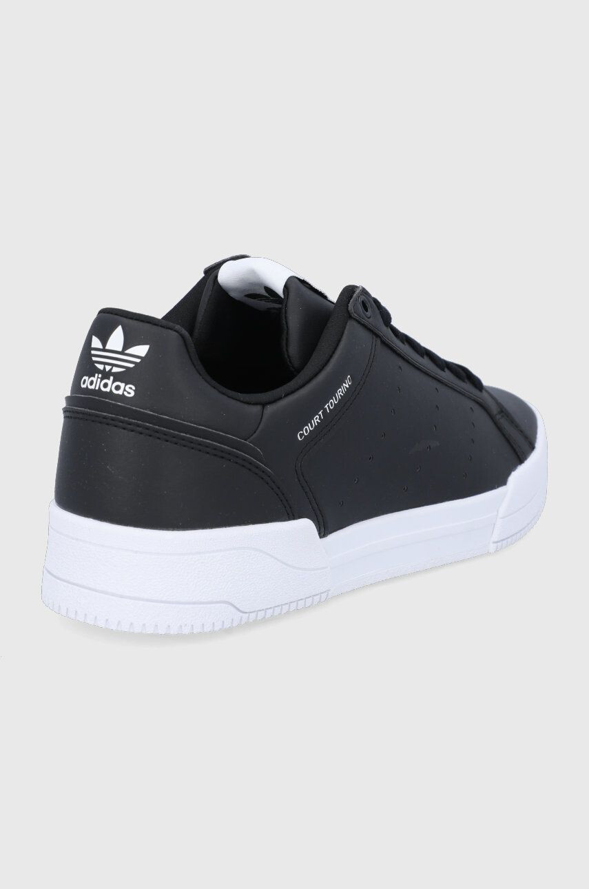 adidas Originals Boty Court Tourino H02176 černá barva - Pepit.cz