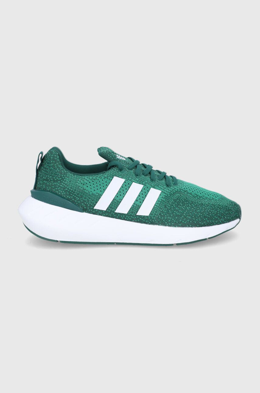 adidas Originals Boty Swift Run GZ3501 zelená barva GZ3501-GREEN/WHT - Pepit.cz