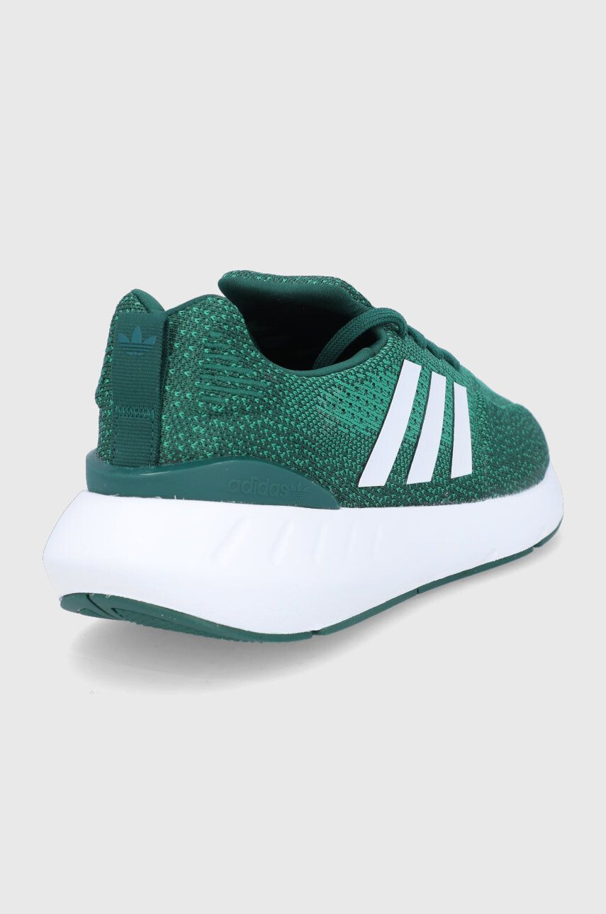 adidas Originals Boty Swift Run GZ3501 zelená barva GZ3501-GREEN/WHT - Pepit.cz