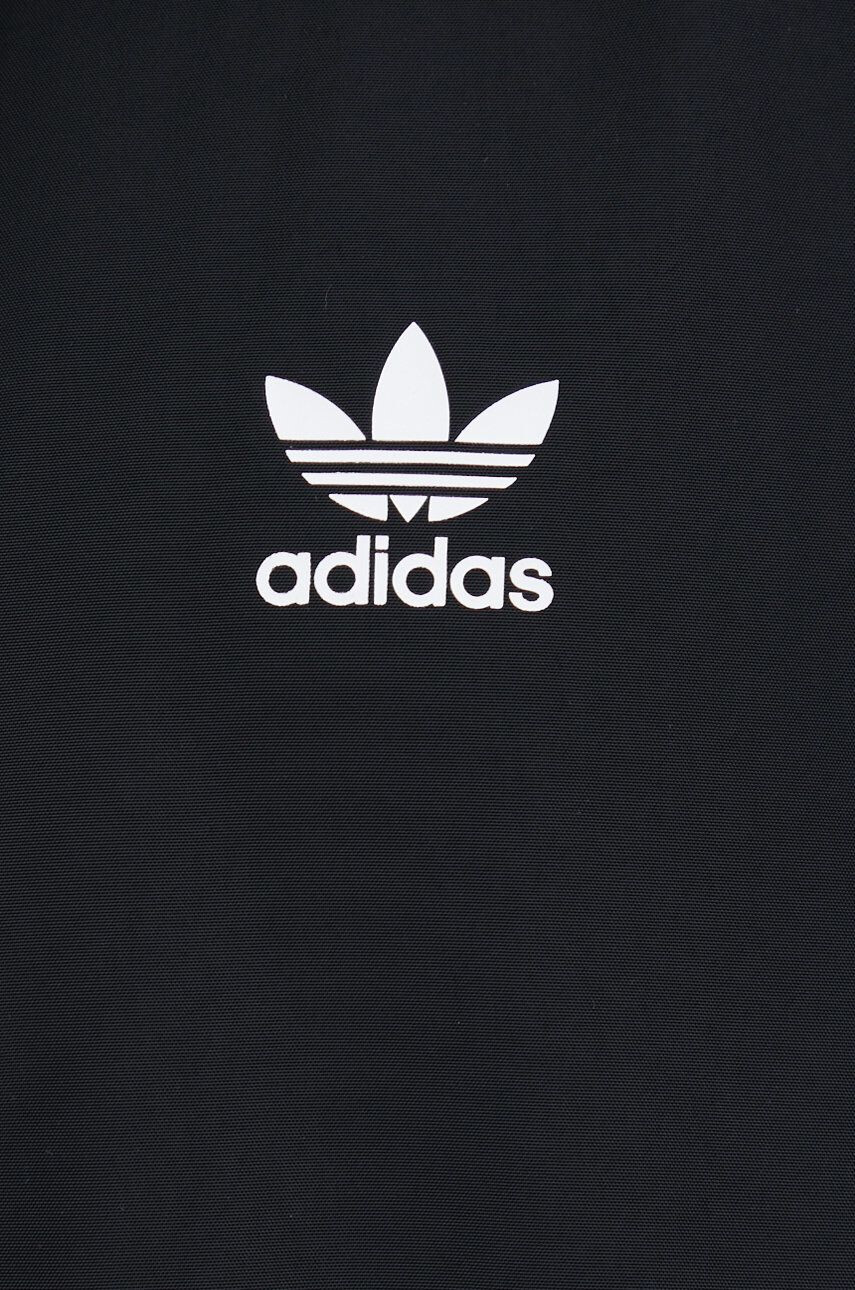 adidas Originals Bunda dámská černá barva zimní oversize - Pepit.cz