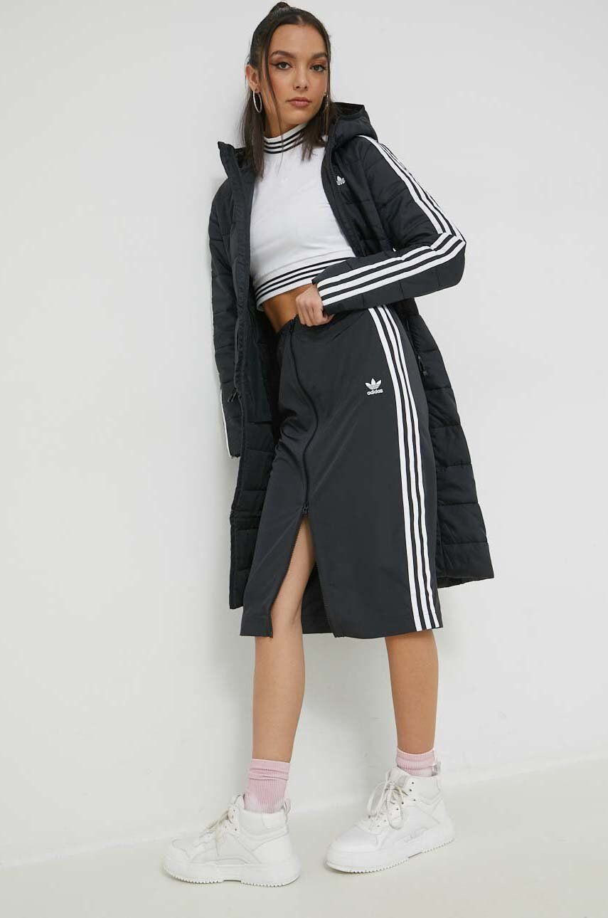 adidas Originals Bunda pánská béžová barva přechodná - Pepit.cz