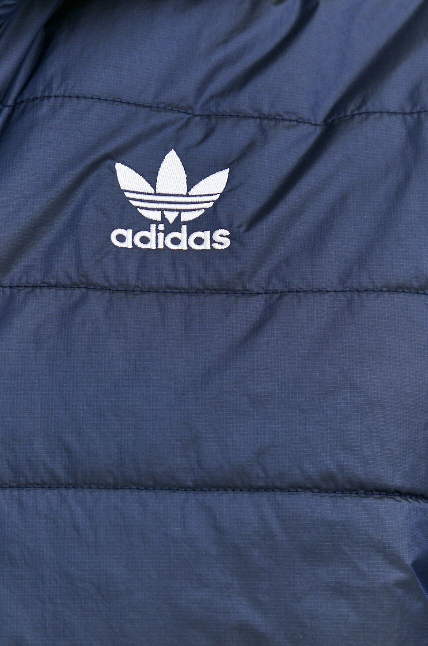 adidas Originals Bunda pánská tmavomodrá barva přechodná - Pepit.cz