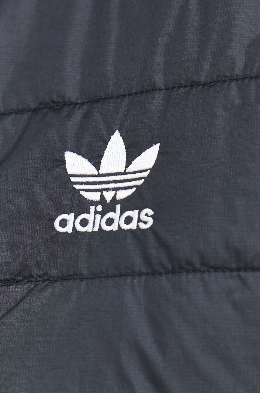 adidas Originals Bunda pánská černá barva přechodná - Pepit.cz