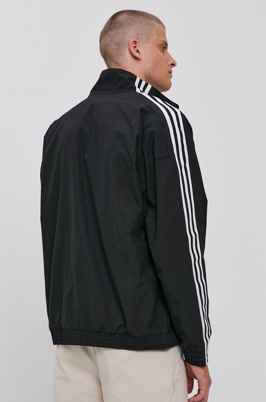 adidas Originals Bunda pánská tmavomodrá barva zimní - Pepit.cz