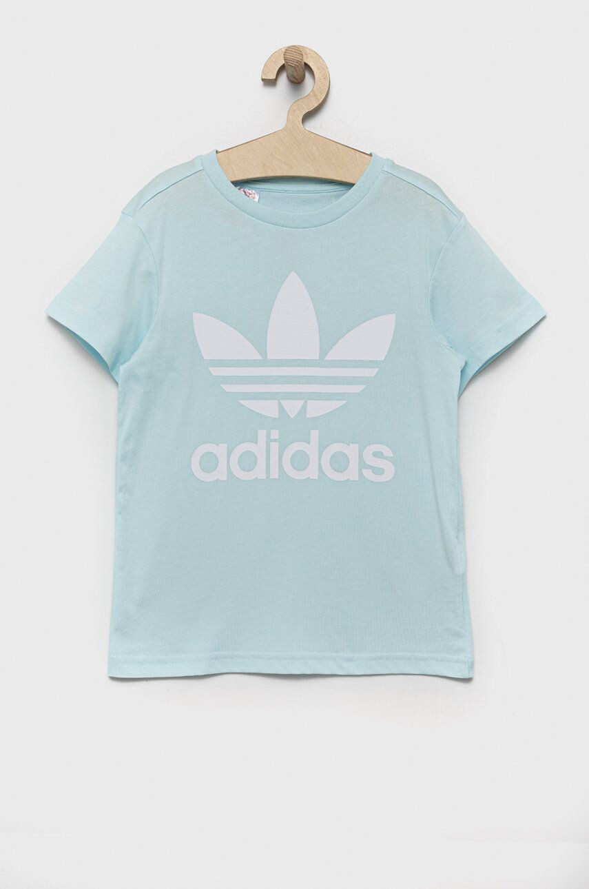 adidas Originals Dětské bavlněné tričko s potiskem - Pepit.cz