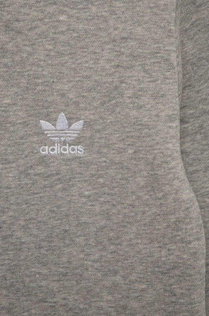 adidas Originals Dětská mikina šedá barva melanžová - Pepit.cz